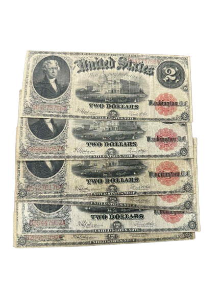 1917 $2 Jefferson Legal Tender Note - CoinsTV