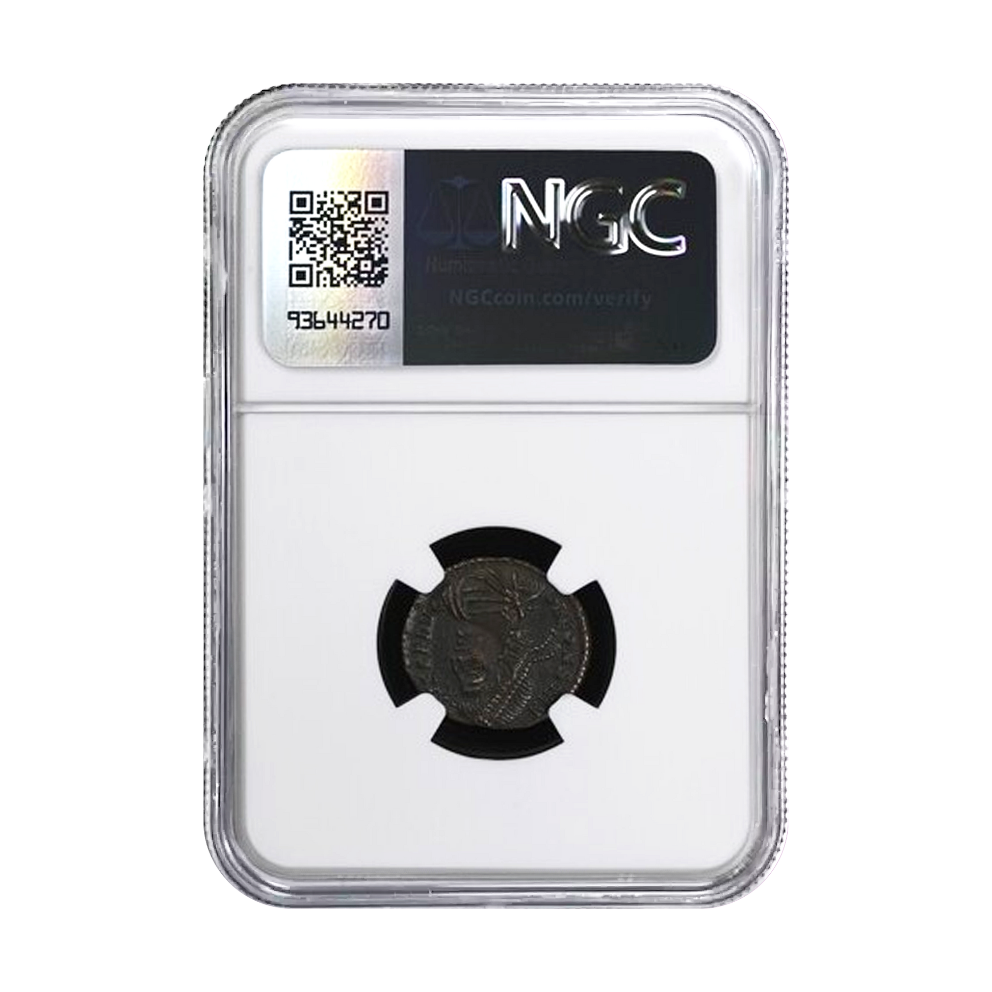 Constantius II Gladiator Reverse NGC Slab- Fallen Horseman (CH-XF) - CoinsTV