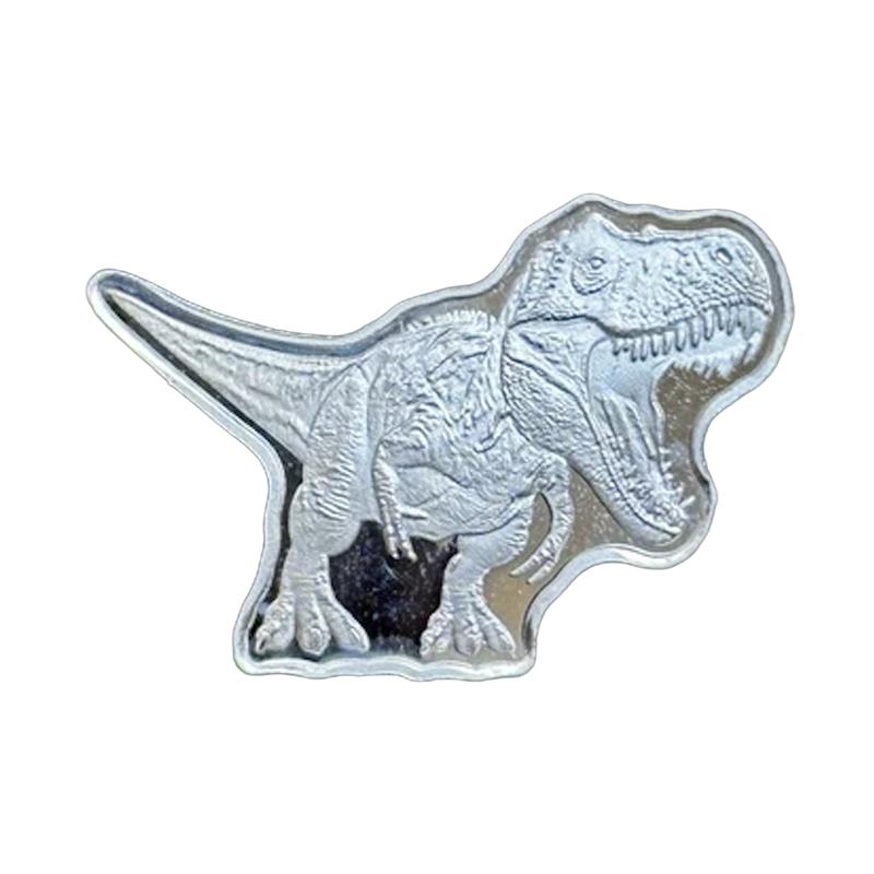 T-Rex Shaped 5g Silver Bar in Box - CoinsTV