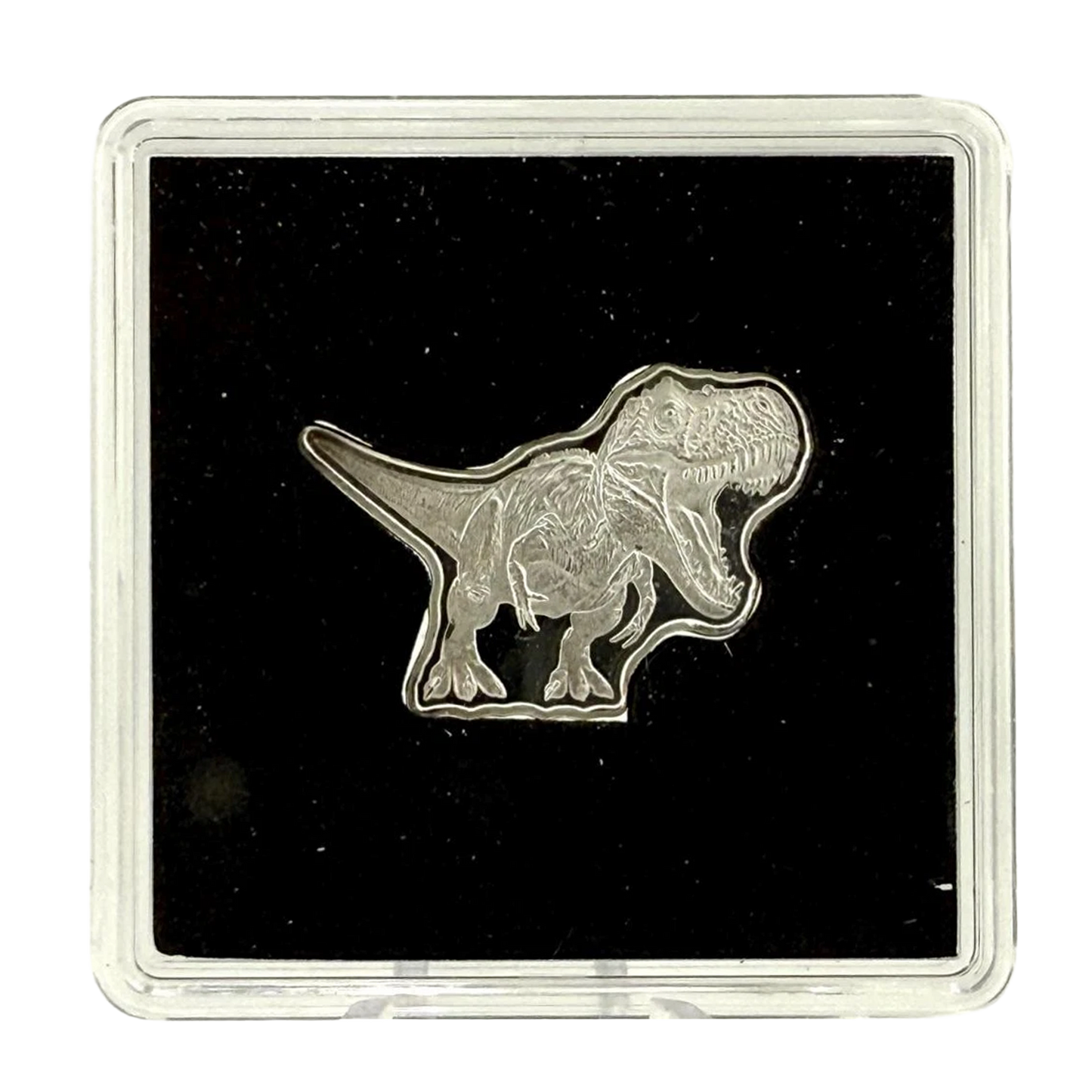 T-Rex Shaped 5g Silver Bar in Box - CoinsTV