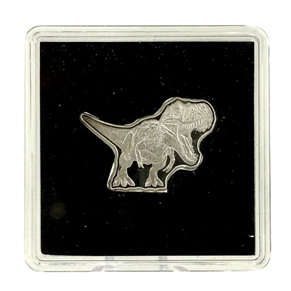 T-Rex Shaped 5g Silver Bar in Box - CoinsTV