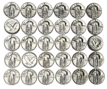 Standing Liberty Quarter - Almost Uncirculated