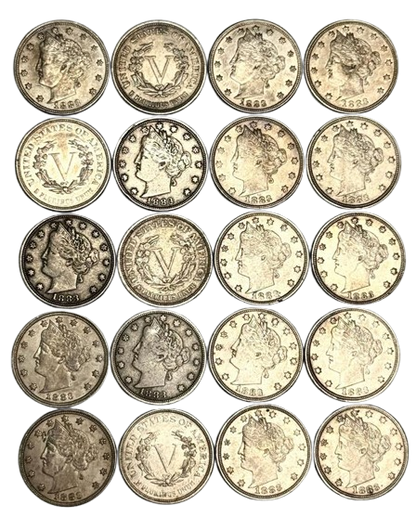 1883 Liberty No Cents Nickel - About Uncirculated - CoinsTV