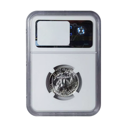 1955 Washington Silver Quarter Philadelphia - NGC PF68 Sight White - CoinsTV