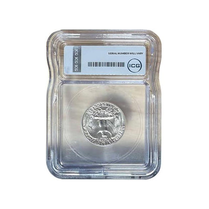 1974-D Washington Quarter Denver - ICG MS66 Austin Hutto Sign