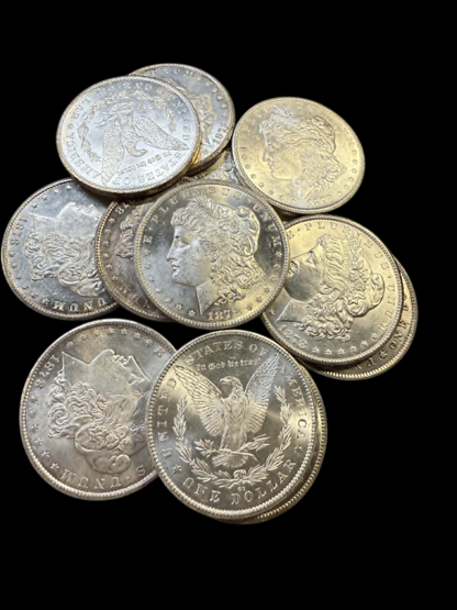 1878 Morgan Silver Dollar Carson City - Brilliant Uncirculated - CoinsTV