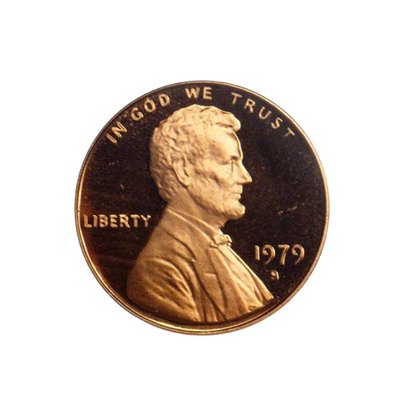 1979-S Lincoln Cent Type 1 & Type 2 Set - Abraham Lincoln Label - NGC PF69 RD UCAM - CoinsTV