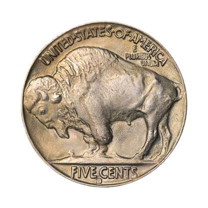 1938 D Buffalo Nickel Denver - Collectors Quality Circulated - CoinsTV