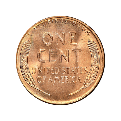 1958-D Lincoln Wheat Cent Banked Sealed BU Roll of 50