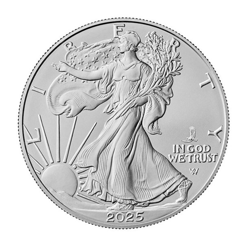 2025(P) Silver Eagle - Eagle Privy - PCGS MS70 FDOI Emily Damstra Signed
