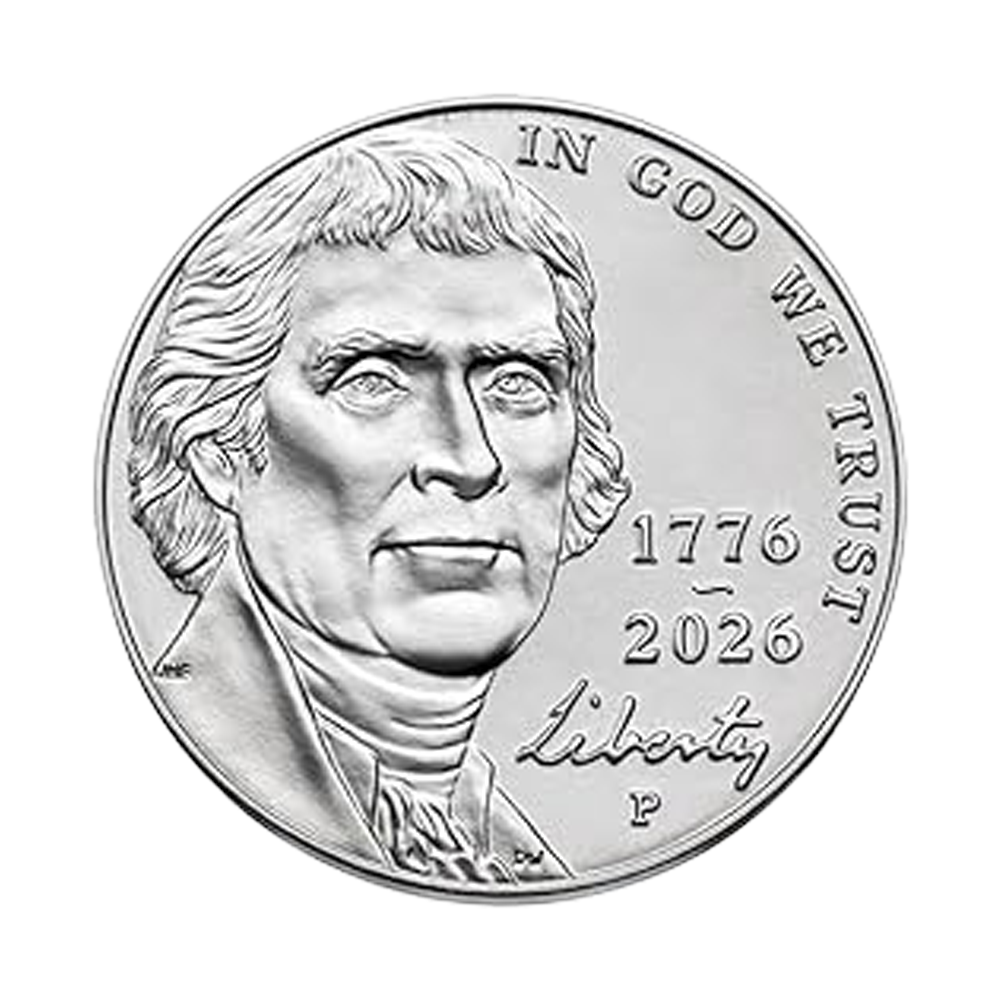 2026 P&D Jefferson Nickel - NGC MS65 6FS Thomas Jefferson Signature Label 2 pc Set