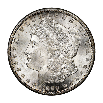 1890 Morgan Silver Dollar Carson City - Circulated