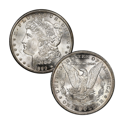 1890 Morgan Silver Dollar Carson City - Circulated