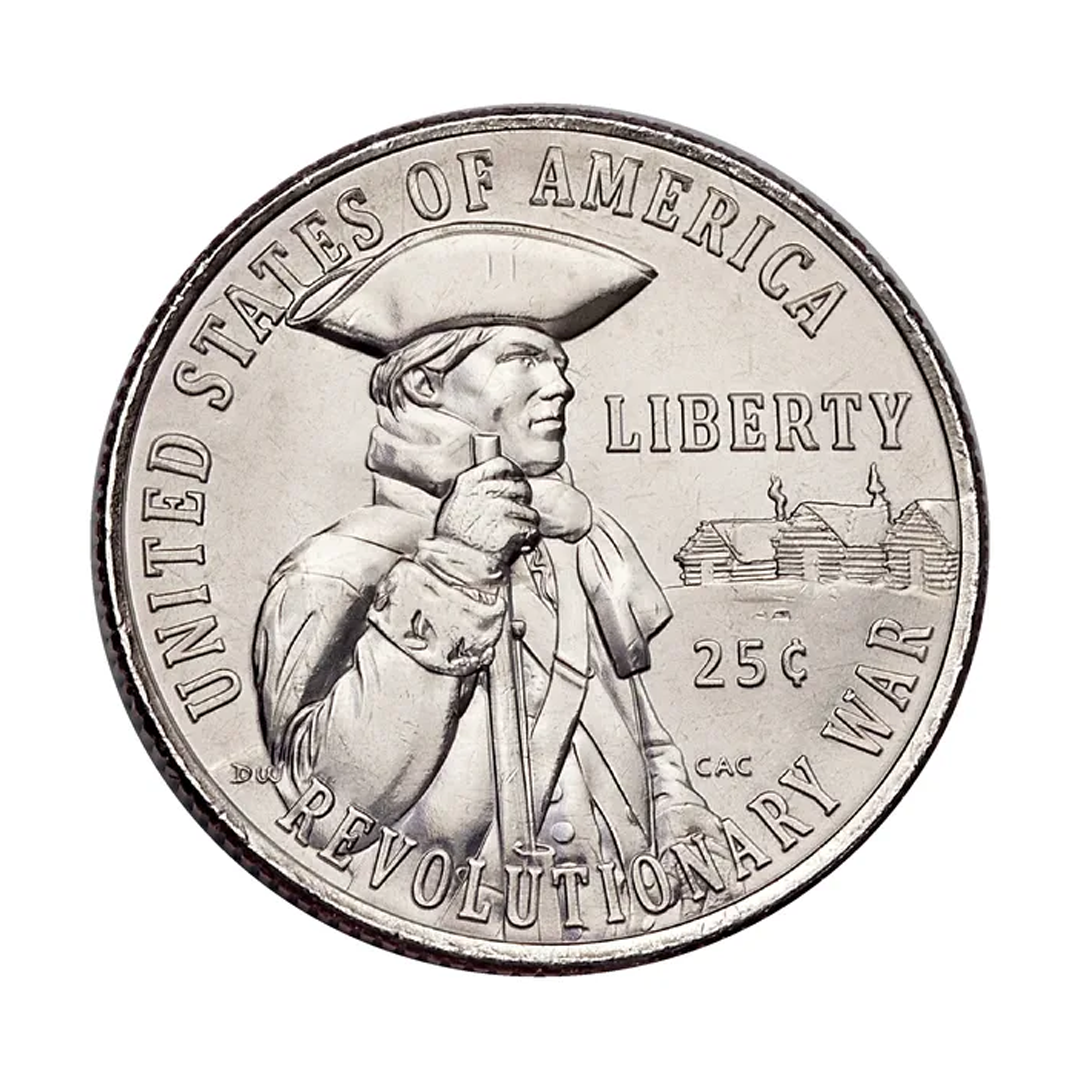 2026-D Revolutionary War Quarter - 250th Anniversary Washington Label - NGC MS68 FDOI