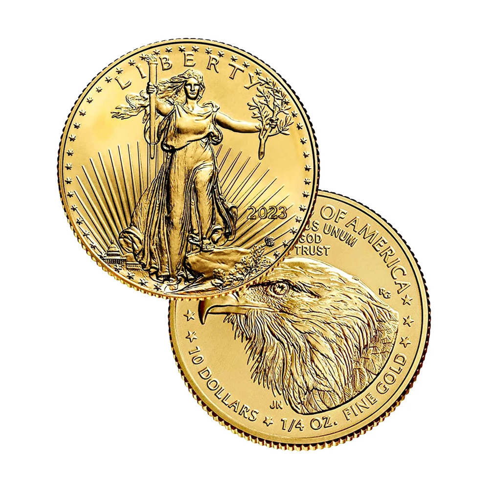 2023 $10 Gold Eagle 1/4 oz Gold - NGC MS70 ALS Label
