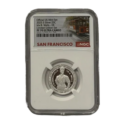 2025-S American Women Silver Quarter Limited Edition Set - NGC PF70UCAM ER Grab Bag