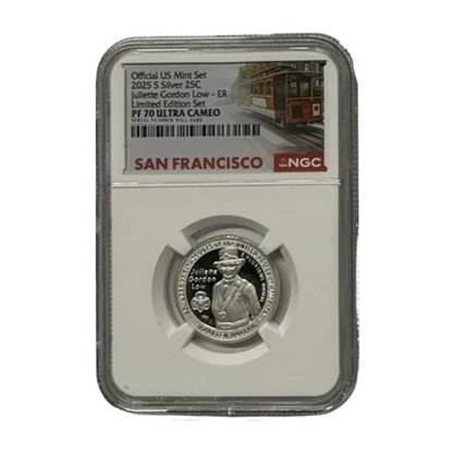2025-S American Women Silver Quarter Limited Edition Set - NGC PF70UCAM ER Grab Bag