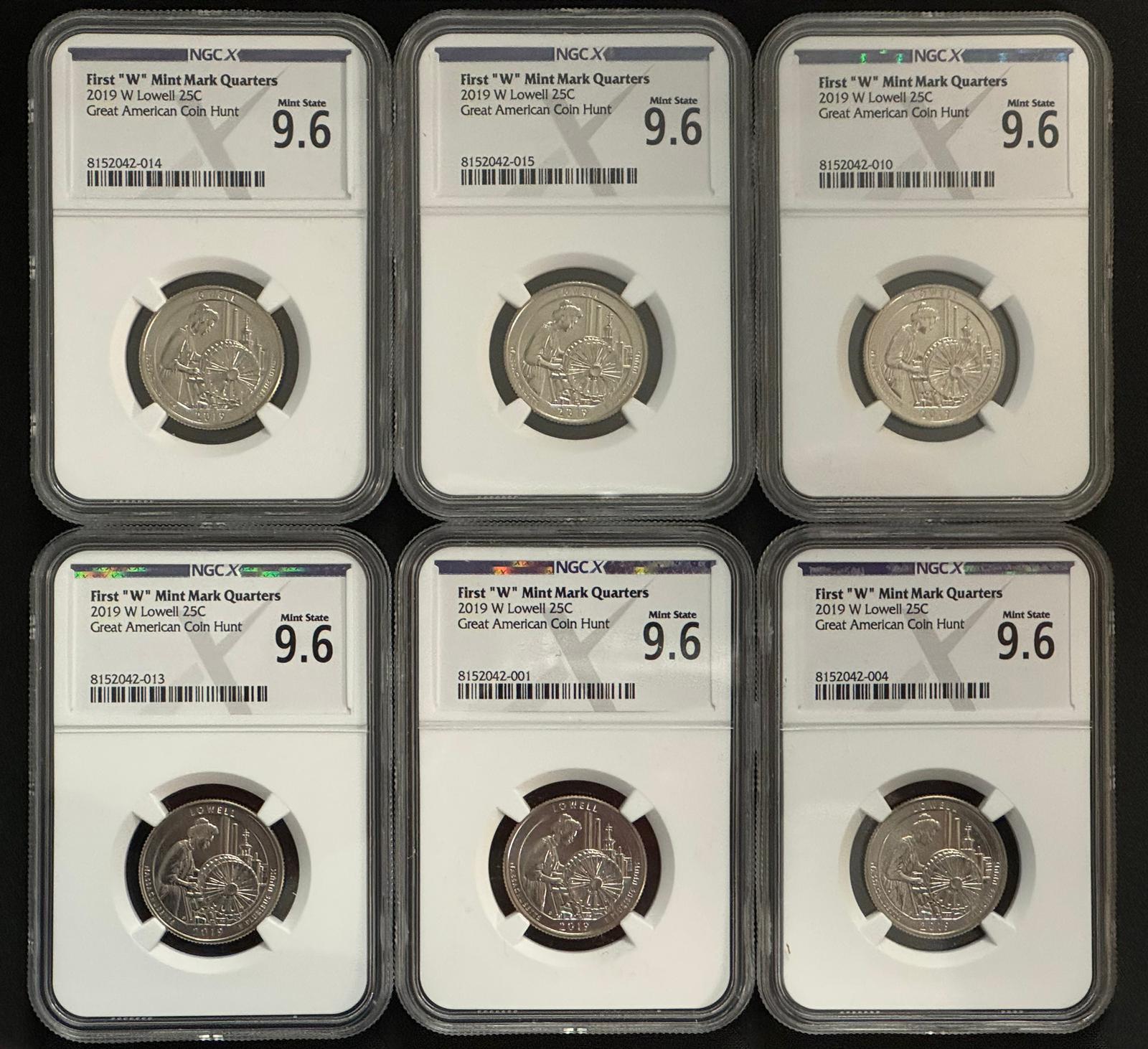 2019 W Lowell Quarter Dollar West Point - NGCX MS9.6 - CoinsTV