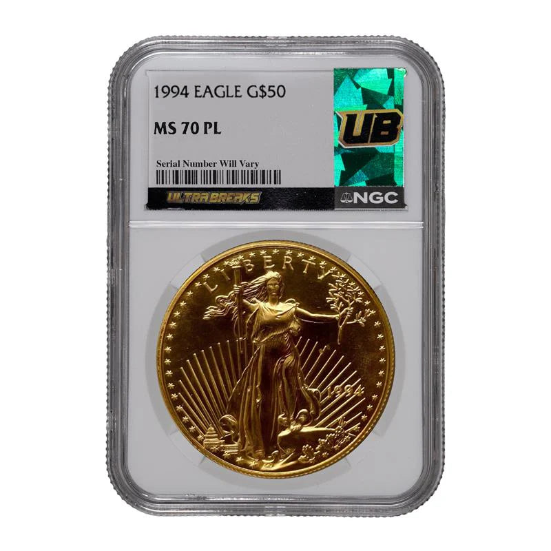 UltraBreaks Saved by the 90s Silver Eagle NGC Certified - CoinsTV