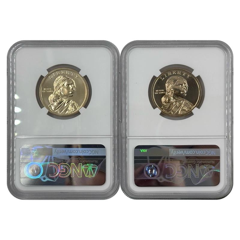 2025 P&D Sacagawea Dollar Mary Kawena Pukui 2 pc Set - NGC MS67 - CoinsTV