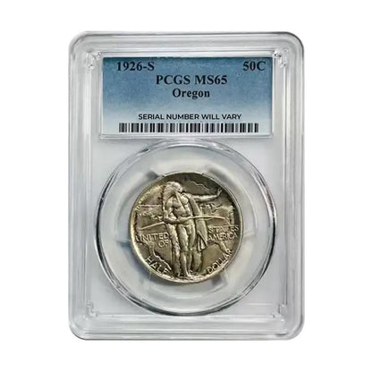 1926-S Classic Commemorative Oregon Trail Memorial - PCGS MS65 - CoinsTV