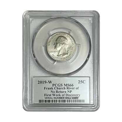 2019 W Frank Church Quarter Dollar West Point - Emily Damstra - PCGS MS66 First Week - CoinsTV