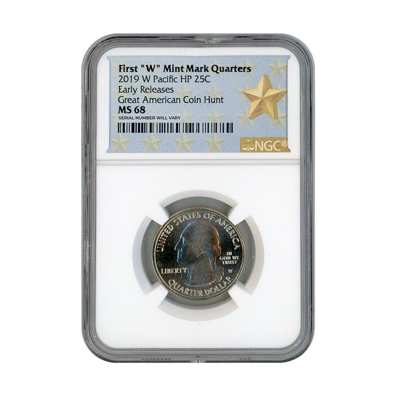 2019 War in the Pacific Quarter Dollar West Point - NGC MS68 Early Release Great American Coin Hunt - CoinsTV