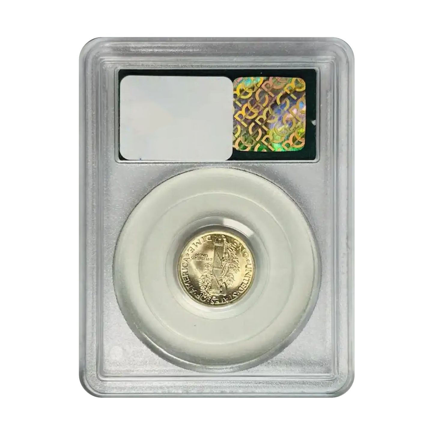 1923 Mercury Dime - PCGS MS66 FB Old Green Holder CAC - CoinsTV
