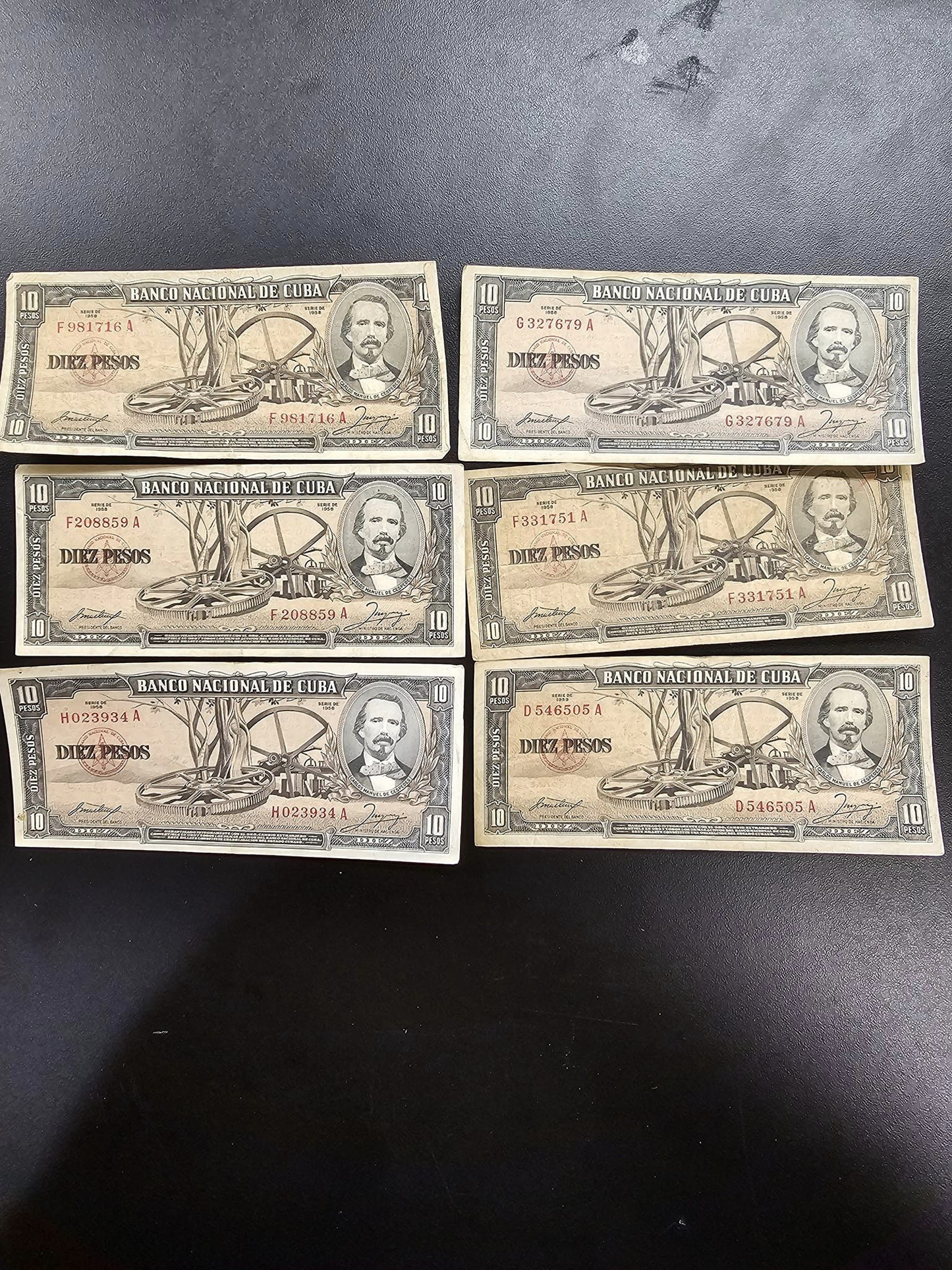Obsolete Cuban Peso Currency Notes - CoinsTV