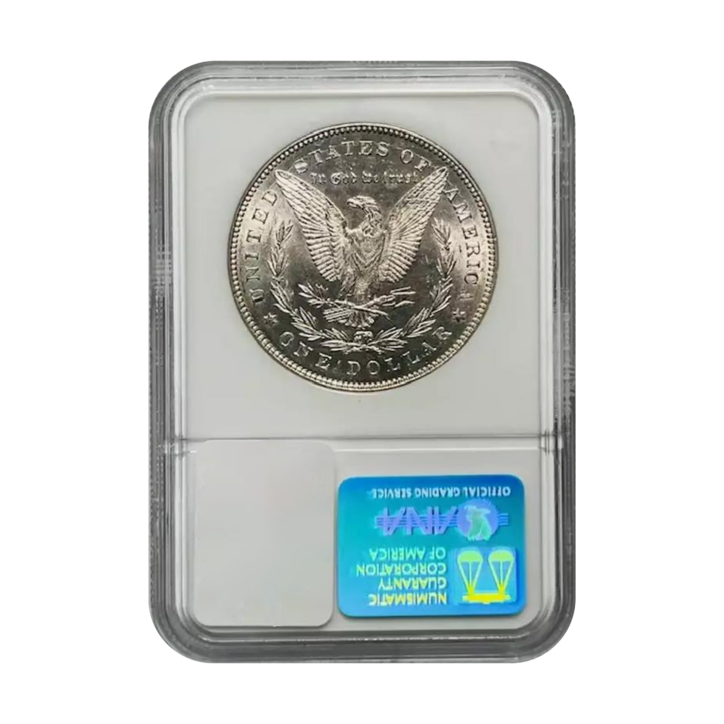 1878 Morgan Silver Dollar Philadelphia 7/8 Tailfeathers Strong - NGC MS61