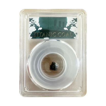 1912 Genuine Coal Recovered from RMS Titanic - PCGS Certified