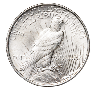 1925 Peace Silver Dollar Philadelphia - Brilliant Uncirculated