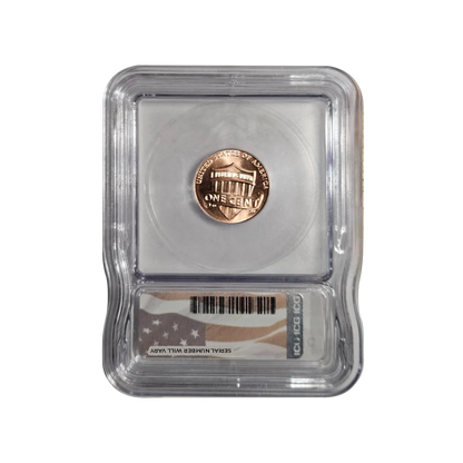 2025-P Lincoln Shield Cent - Flag Label - ICG MS67+ RD Last Year of Issue - CoinsTV
