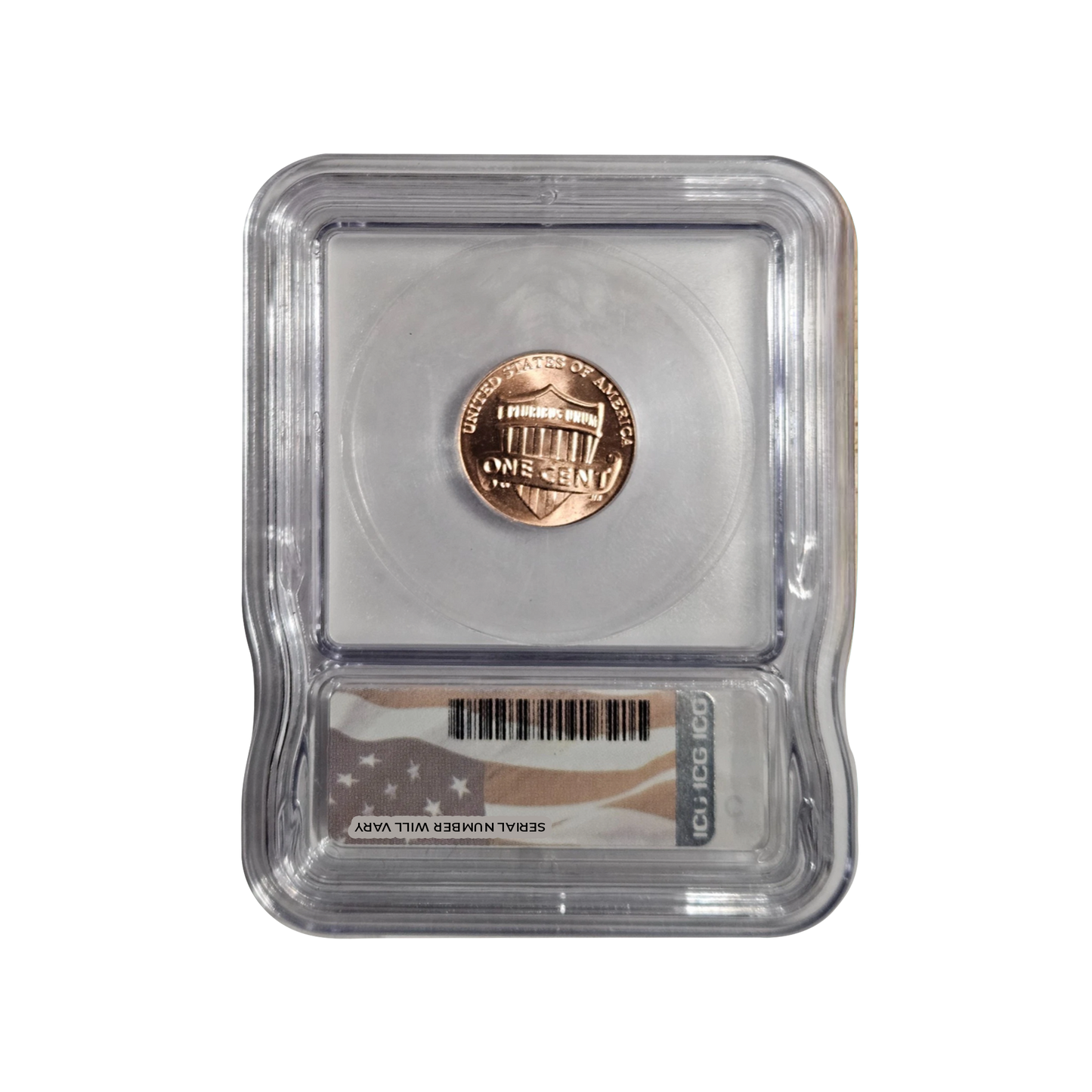 2025-D Lincoln Shield Cent - Last Year of Issue - ICG MS67 RD - CoinsTV