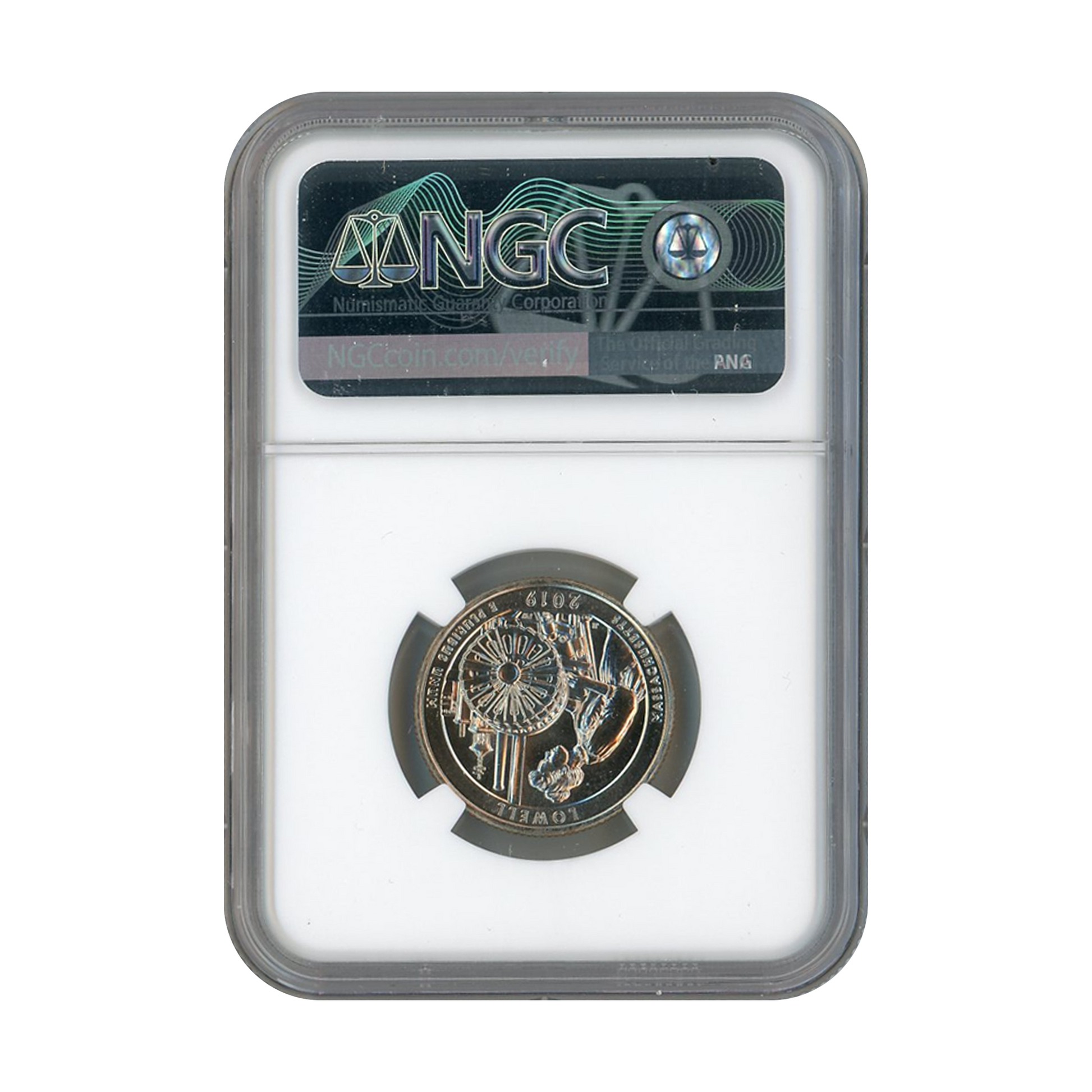 2019 Lowell Quarter Dollar West Point - NGC MS64 First Week Great American Coin Hunt - CoinsTV