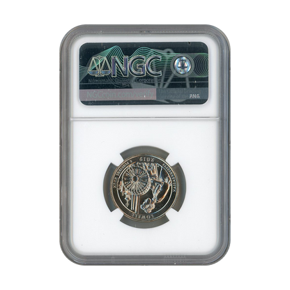 2019 Lowell Quarter Dollar West Point - NGC MS64 First Week Great American Coin Hunt - CoinsTV