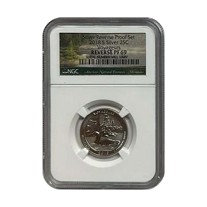 2018-S Silver Quarter Proof - America the Beautiful - NGC REV PF69 Grab Bag - CoinsTV