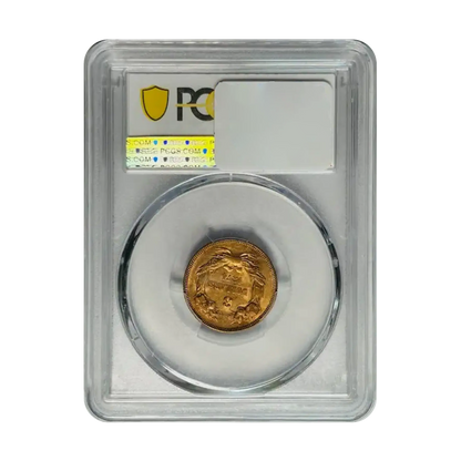1874 Indian Princess Head $3 Gold - PCGS AU55