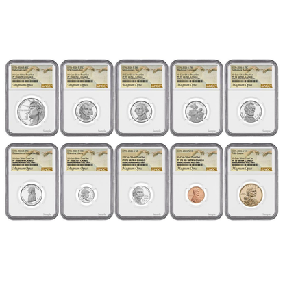 2026 Semiquincentennial Silver Proof Set NGC PF70 Ultra Cameo Magnum Opus Limited Edition