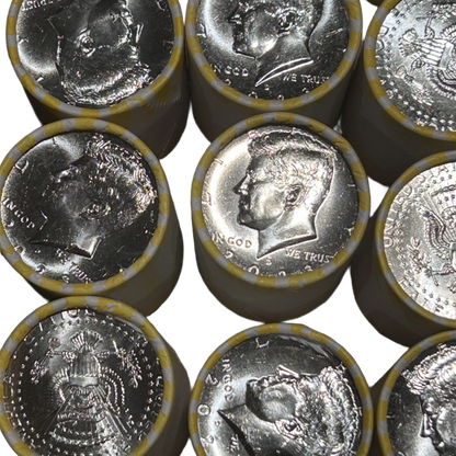 2023-D Kennedy Half Dollar Roll of 20 - Uncirculated - CoinsTV