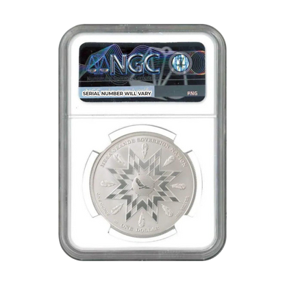 2025 American Plains Bison 1 oz Silver Mesa Grande - Free Spirits Label - NGC MS70 FR - CoinsTV