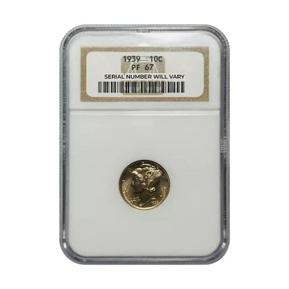 1939 Mercury Dime - NGC PF67 - CoinsTV