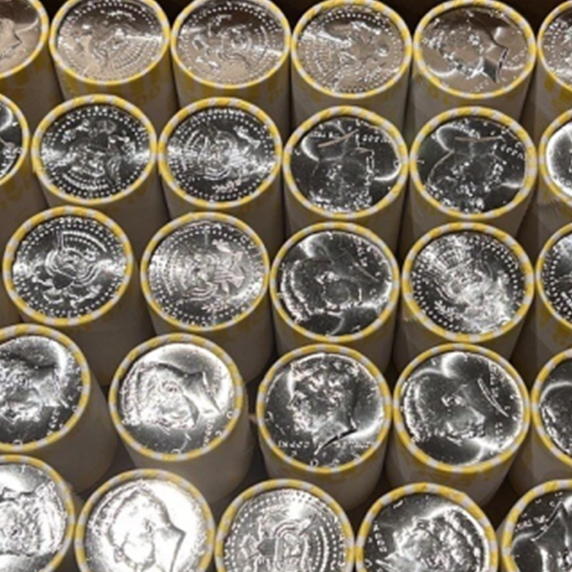 2023-D Kennedy Half Dollar Roll of 20 - Uncirculated - CoinsTV