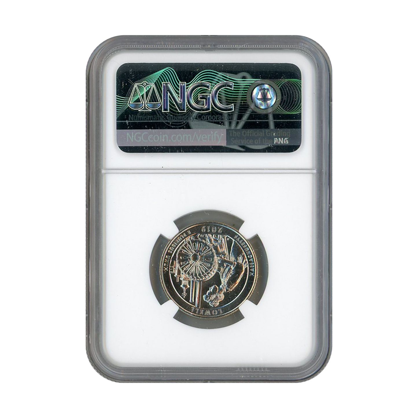 2019 Lowell Quarter Dollar West Point - NGC MS65 PL First Week Great American Coin Hunt - CoinsTV