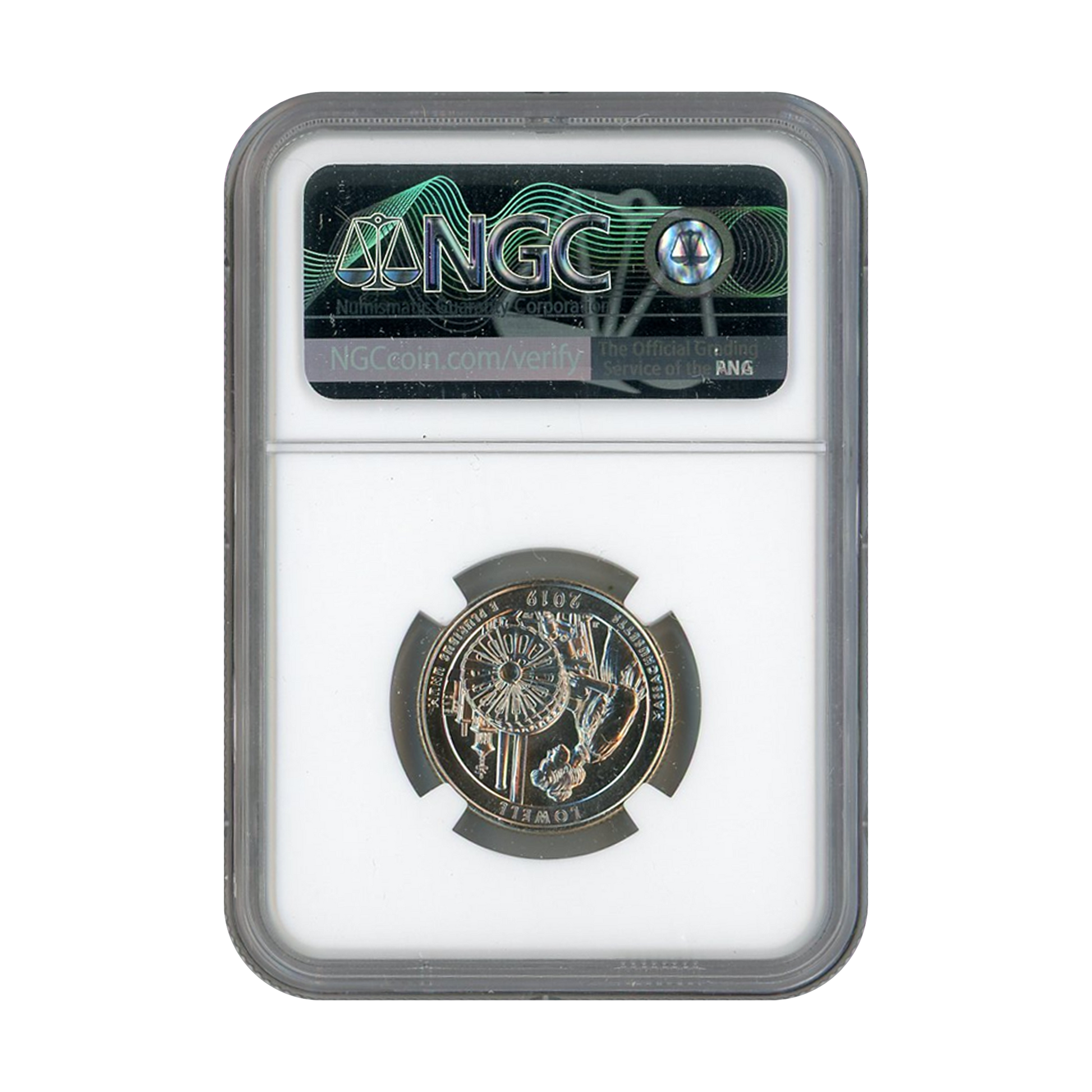2019 Lowell Quarter Dollar West Point - NGC MS65 PL First Week Great American Coin Hunt - CoinsTV