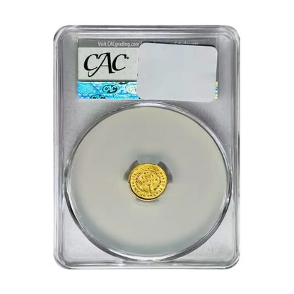 1851 $1 Gold Liberty Head - CAC MS63 - CoinsTV