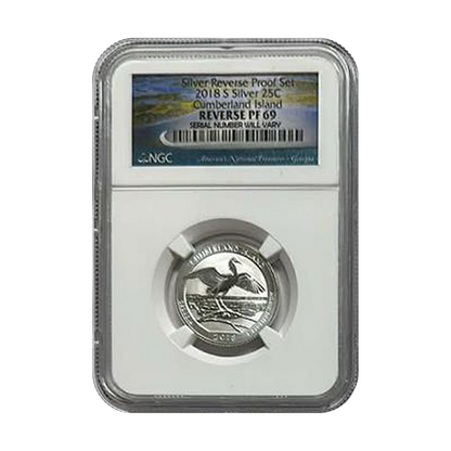 2018-S Silver Quarter Proof - America the Beautiful - NGC REV PF69 Grab Bag - CoinsTV