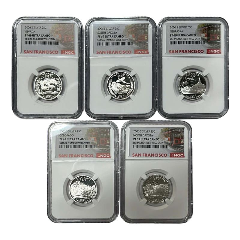 2006 Silver Quarters PF69 UCAM San Francisco Label Grab Bag