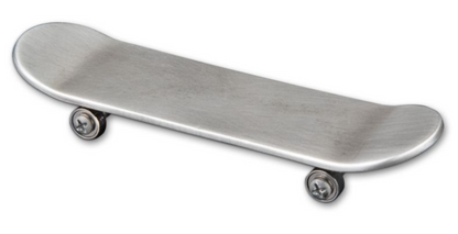 2023 Samoa 3D Skateboard - 1oz Silver Antiqued Movable Coin - CoinsTV