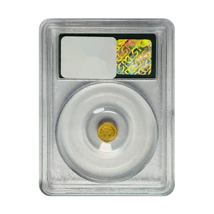 1860/50 25C Liberty Head Round California Gold - PCGS MS64 BG-819 OGH - CoinsTV